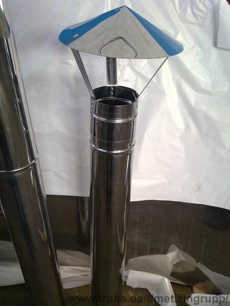 Труба 100 и зонт