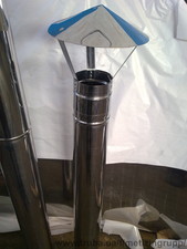 Труба 100 и зонт &mdash; МЕТИЗ ИНЖИНИРИНГ ГРУПП