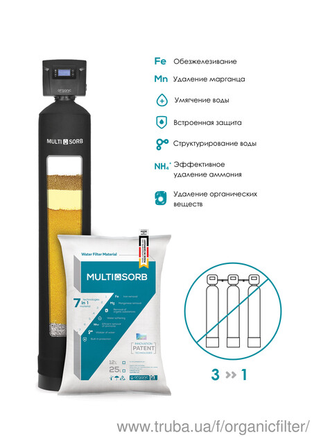 ФИЛЬТРУЮЩИЙ МАТЕРИАЛ ORGANIC MULTISORB