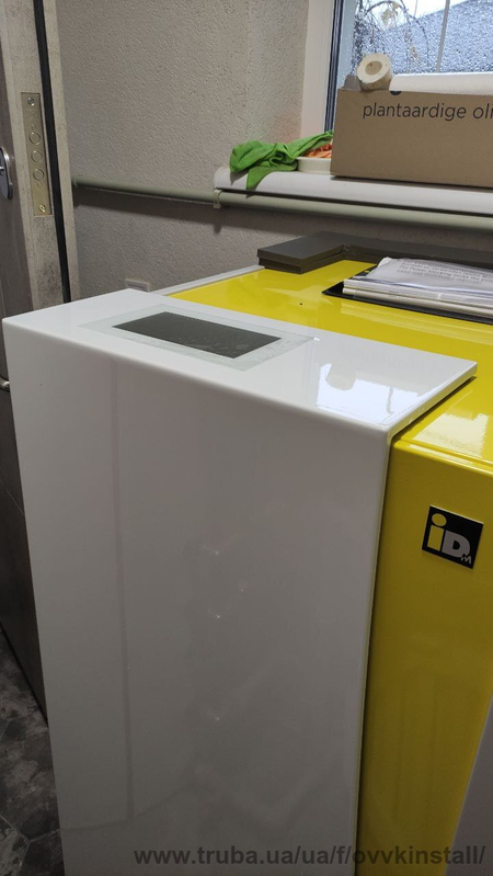 Монтаж теплового насоса IDM, с. Софиевская Борщаговка, Киевская обл.