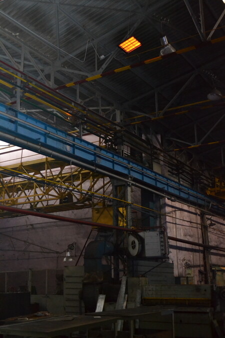 Отопление рабочего места ДНЕПРВАГОНМАШ