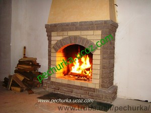 камины из кирпича &mdash; Добреля