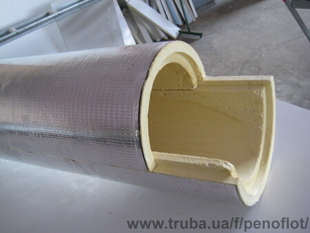 Сегменты ППУ для теплоизоляции трубопроводов