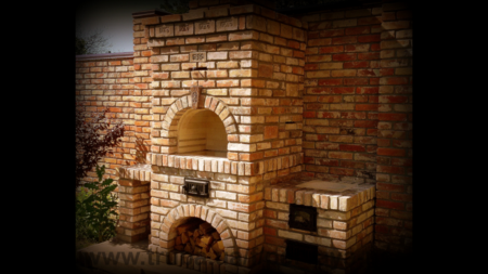 Садовые печные комплексы, барбекю