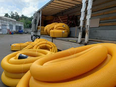 Дренажные трубы (с перфорацией и без перфорации) 100мм Киев, Ивано Франковск, Хмельницкий, Львов, Ровно, Луцк,