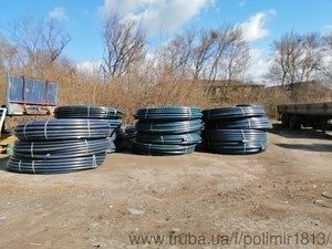 Труба ПЕ100 SDR17 75х4,9 &mdash; СТАРТ КР