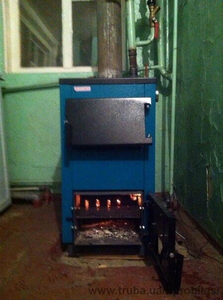 Монтаж и продажа твердотопливного котла