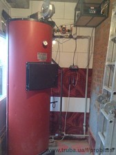 монтаж  и продажа твердотопливного котла длительно котла &mdash; Пробитас