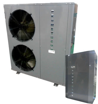 Тепловой насос для отопления и горячего водоснабжения Prometheus PSA-15 GE