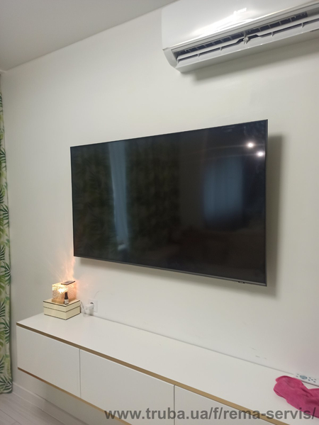 Монтаж телевизора