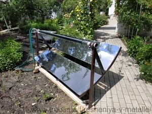 Солнечный коллектор-концентратор &mdash; Решения в металле