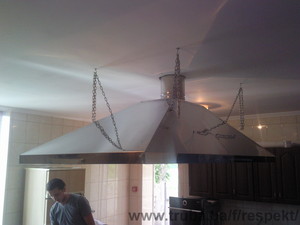 Дымосборники. Вытяжные зонты &mdash; Респект Компании