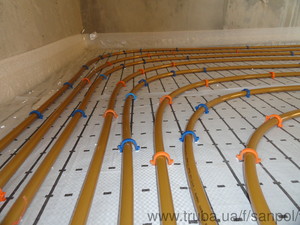 Теплый пол &mdash; САНПОЛ