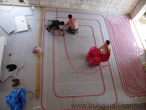 Теплый пол &mdash; САНПОЛ