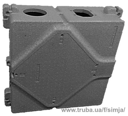 Корпус  рекуператора. Материал ARPRO (EPP)