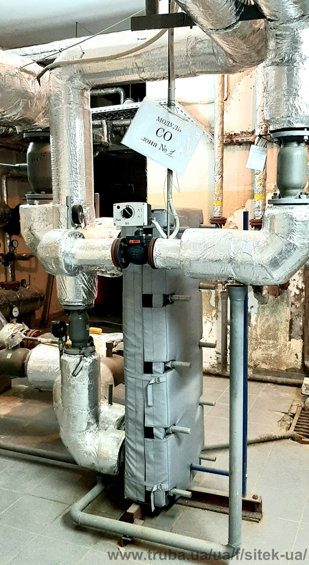 Термоізоляція мереж ЦО, ГВП