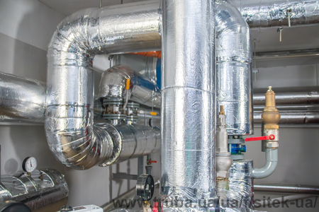 Термоізоляція мереж ЦО, ГВП