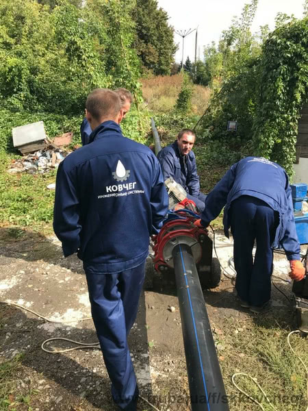 Монтаж водопровода