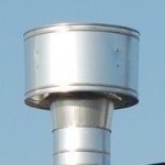Дефлектор для улучшения тяги вентиляции из оцинковки