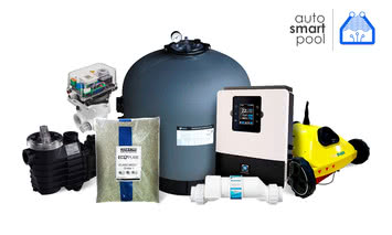 АвтоСмартПул К80 набор автоматизированного технологического оборудования для бассейнов до 80 куб.м.