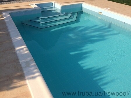 Бетонный бассейн 9,0 х 4,0 м.