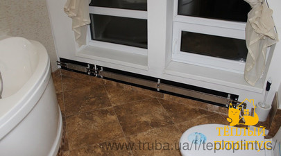 Теплый Плинтус в ванной комнате &mdash; Теплый Плинтус