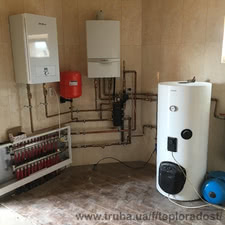 Монтаж котлов отопления и бойлера косвенного нагрева — Teploradost Монтаж котлов отопления и бойлера косвенного нагрева — Teploradost