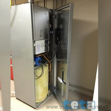 Відвантаження і монтаж повітрягрійного котла на твердому паливі ДРАКОН &mdash; Тета Інсталл