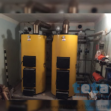 ПРОЕКТУВАННЯ КОТЕЛЬНІ НА БАЗІ КОТЛІВ БУРАН, ЗАГАЛЬНА ПОТУЖНІСТЬ 80 КВТ. РОБОЧЕ ПАЛИВО: ДРОВА, БРИКЕТОВАНЕ ПАЛИВО &mdash; Тета Інсталл
