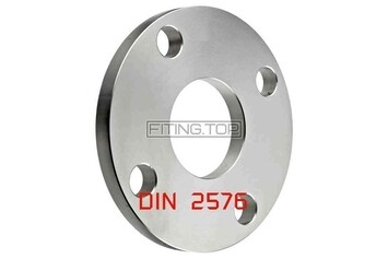 Фланец нержавеющий Dn 25 DIN 2576 AISI 304 Ру 10