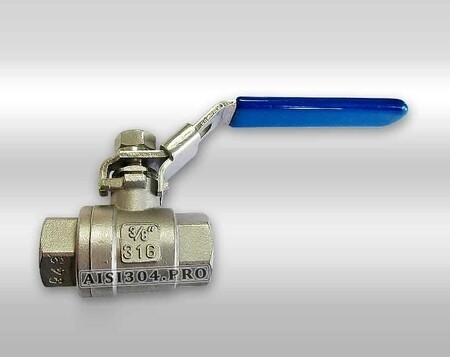 Кран шаровой нержавеющий Ду 15 AISI304