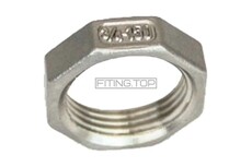 Контргайка нержавеющая Ду 15 (1/2") AISI 304