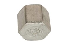 Заглушка нержавіюча з внутрішнім різьбленням Ду 15 (1/2 ") AISI304