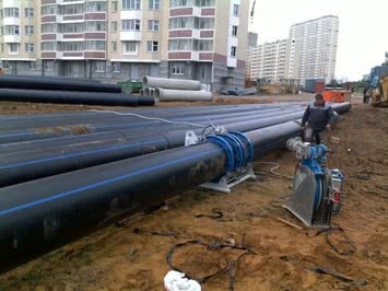 Монтаж строительство трубопроводов