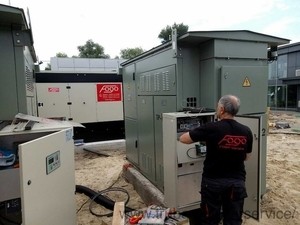 Установка дизельного генератора FOGO на объекте заказчика — Укрсервис Установка дизельного генератора FOGO на объекте заказчика — Укрсервис