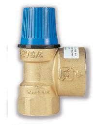 Предохранительный сбросной мембранный клапан  WATTS SVW60  3/4`х1` 6 бар, для водоснабжения