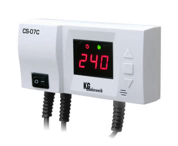 Регулятор Sterownik typu CS-07C для управления насосом ЦВУ или горячей воды