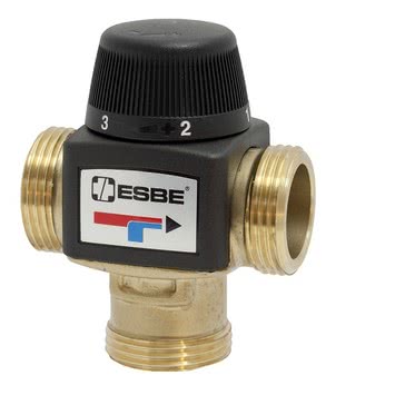 Термостатический смесительный клапан ESBE VTA 372 20-43˚С kvs 2,3 1`