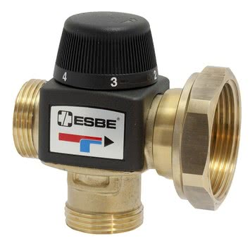 Термостатичний змішувальний клапан ESBE VTA 377 20-45˚С kvs 2,3 1-11/2`