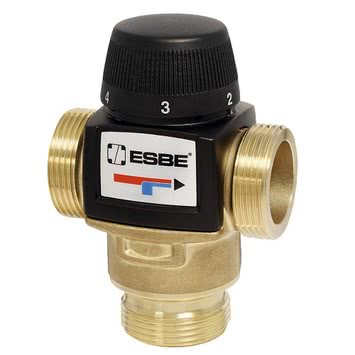 Термостатический смесительный клапан ESBE VTA 572, kvs 4.8  `11/4`  45-65˚С