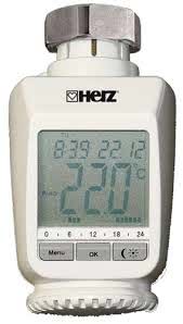 Электронная термостатическая головка Herz с интегрированным приемником 1 8250 01
