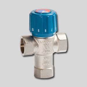 Термостатический подмешивающий клапан WATTS AM63C AQUAMIX 1` 25 – 50 °С