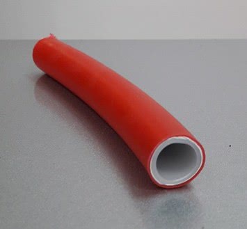 Металопластикова труба Kisan PERT-AL-PE 16x2 червона 70℃