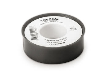 Фум лента TOPSEAL (от Unipak) (12 м х 12 мм х 0,1 мм).