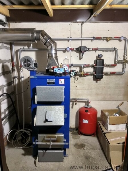 Твердотопливная котельная