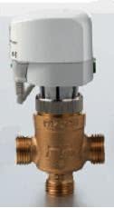 Седельный трехходовой кран с электроприводом SIEMENS VXP 459.20-4,0 + SSB619