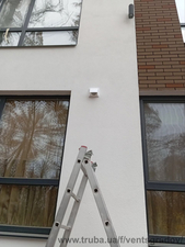 Монтаж рекуператорів і припливних клапанів &mdash; Ventsgradov