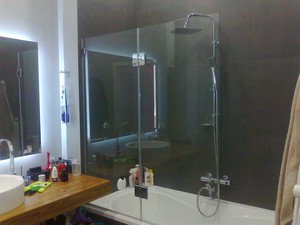 Шторки для ванной стеклянные, складные, раздвижные и распашные &mdash; Элкон-дизайн