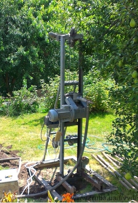 Бурение скважин малогабаритной установкой