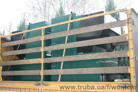 Котлы "Лугатерм" мощностью 320 кВт каждый, перед отправкой потребителю